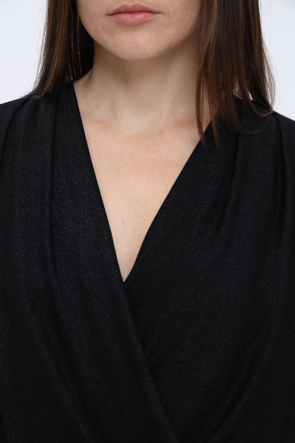 Блуза Gerry Weber с запахом чёрная