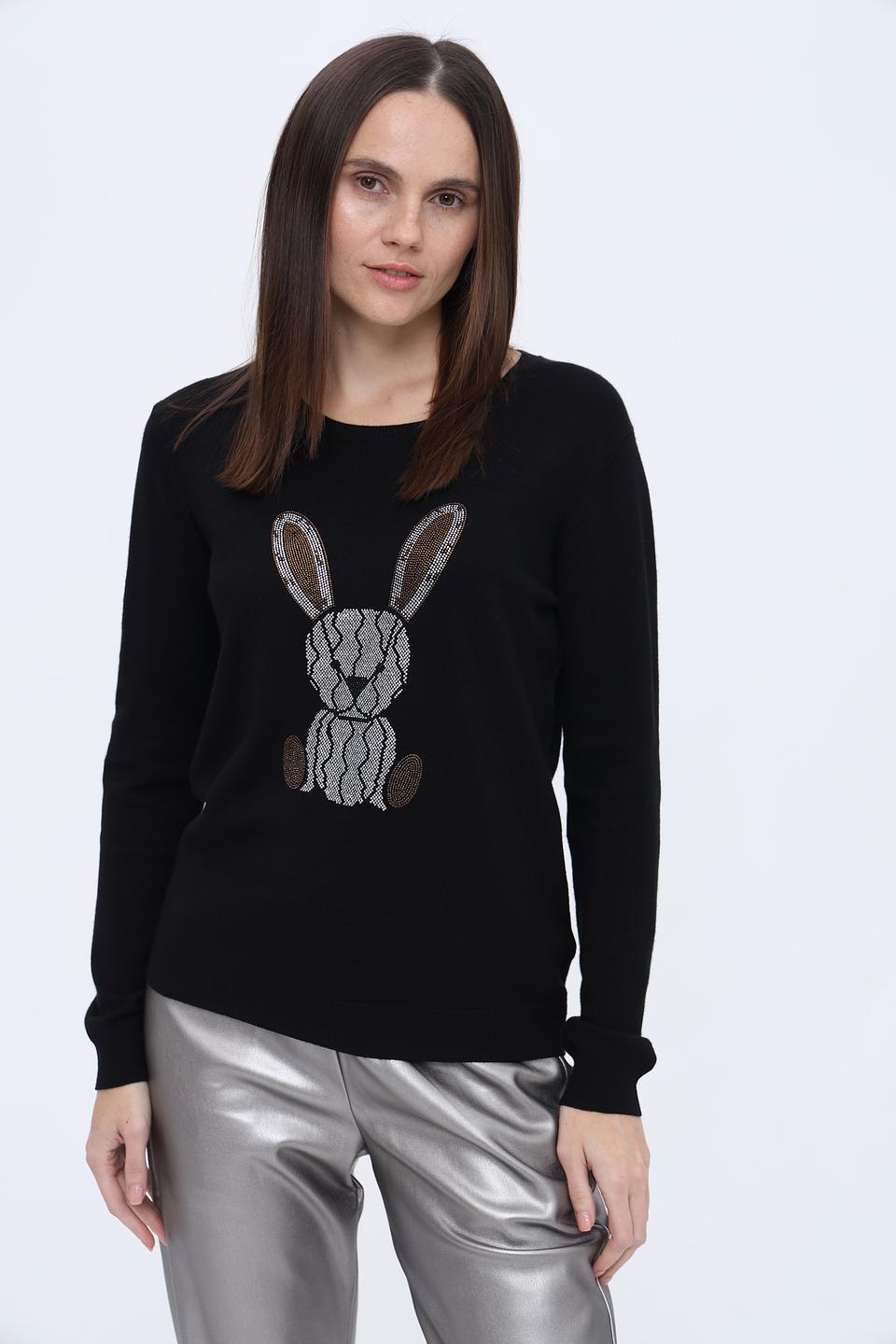 Джемпер Leo & Ugo с кроликом