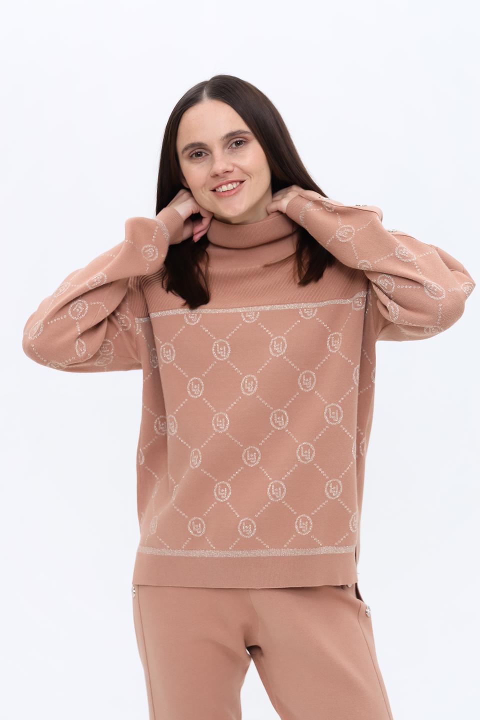 Джемпер Liu-Jo с узором в клетку