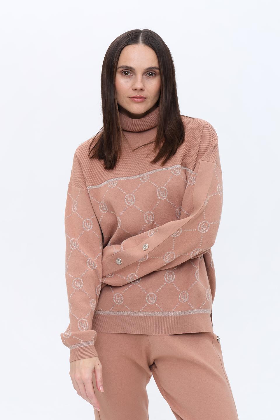 Джемпер Liu-Jo с узором в клетку