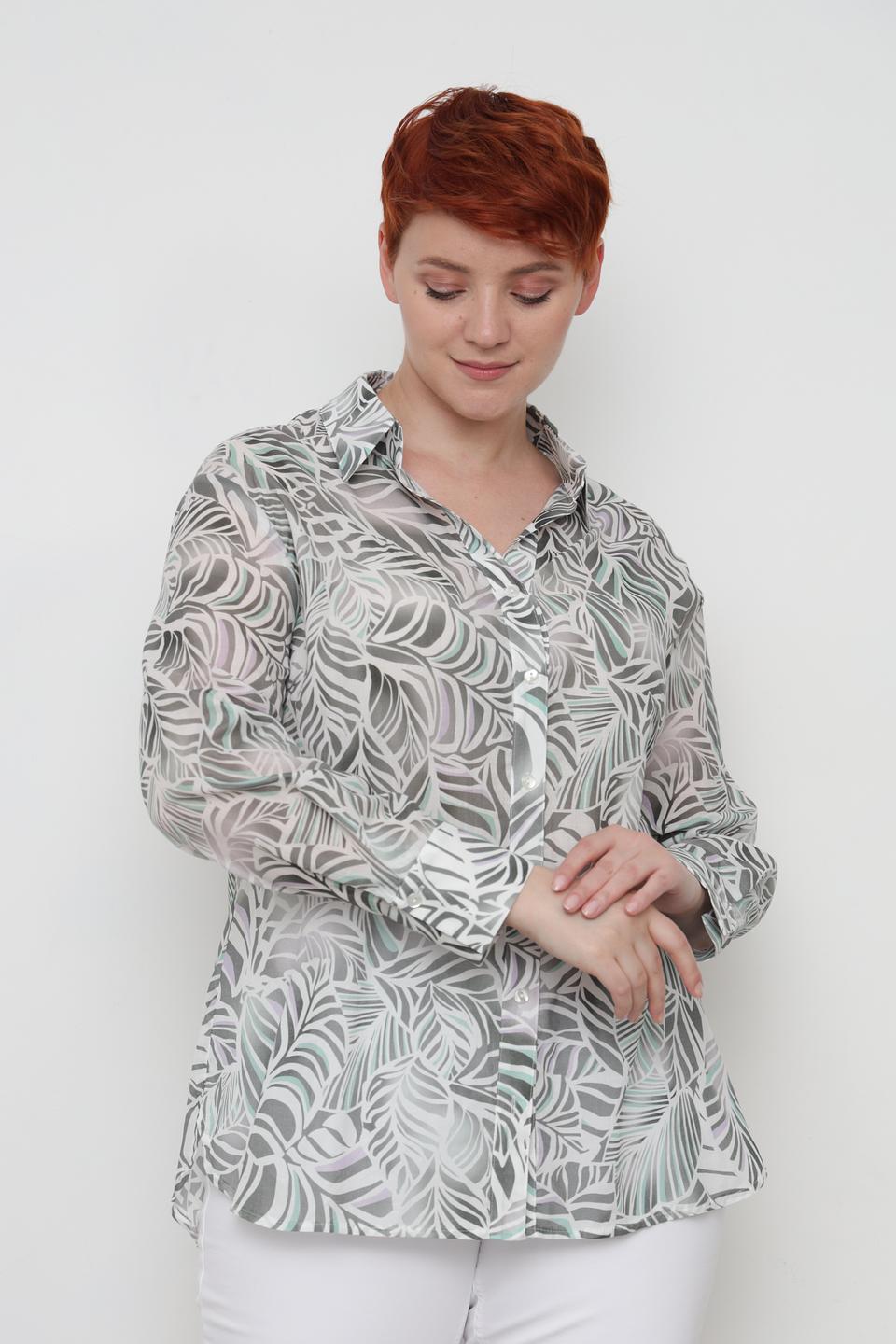 Рубашка Frank Walder с принтом