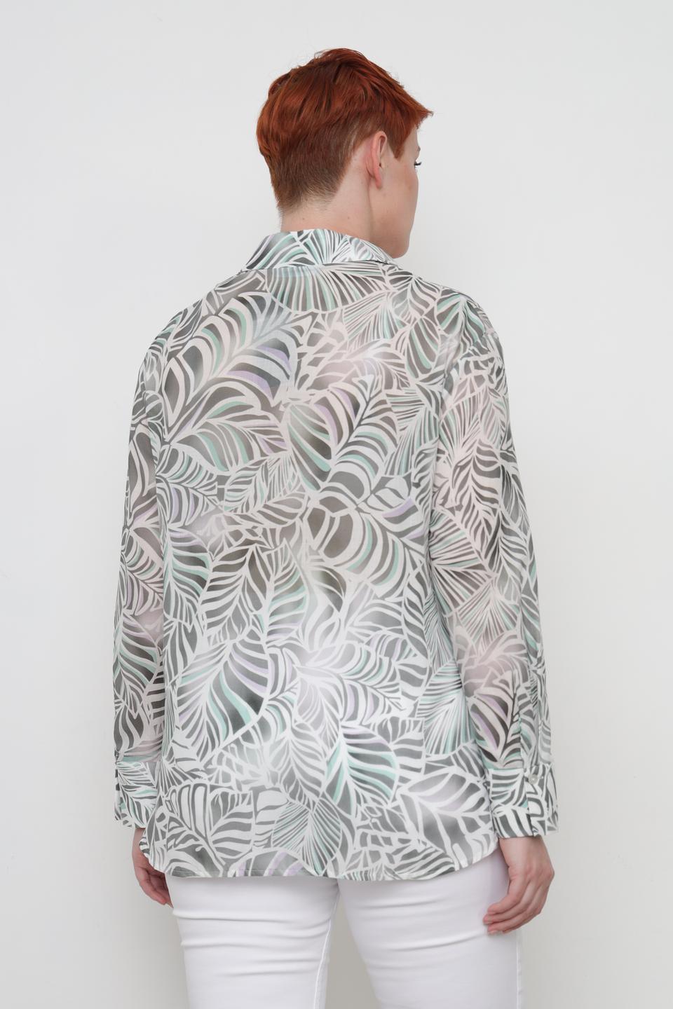 Рубашка Frank Walder с принтом