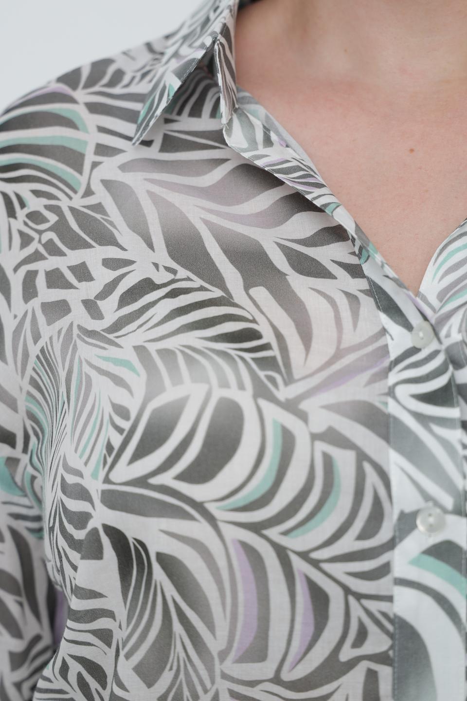 Рубашка Frank Walder с принтом