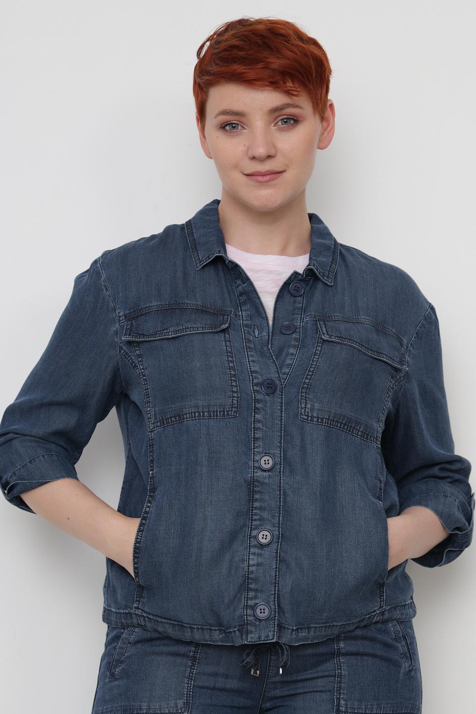 Рубашка Thomas Rabe джинсовая