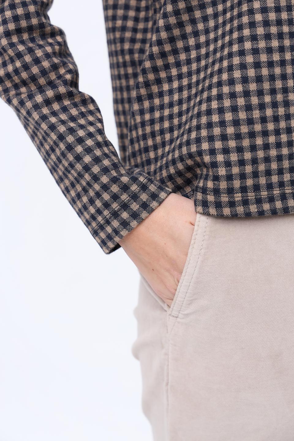 Пуловер Tom Tailor в клетку