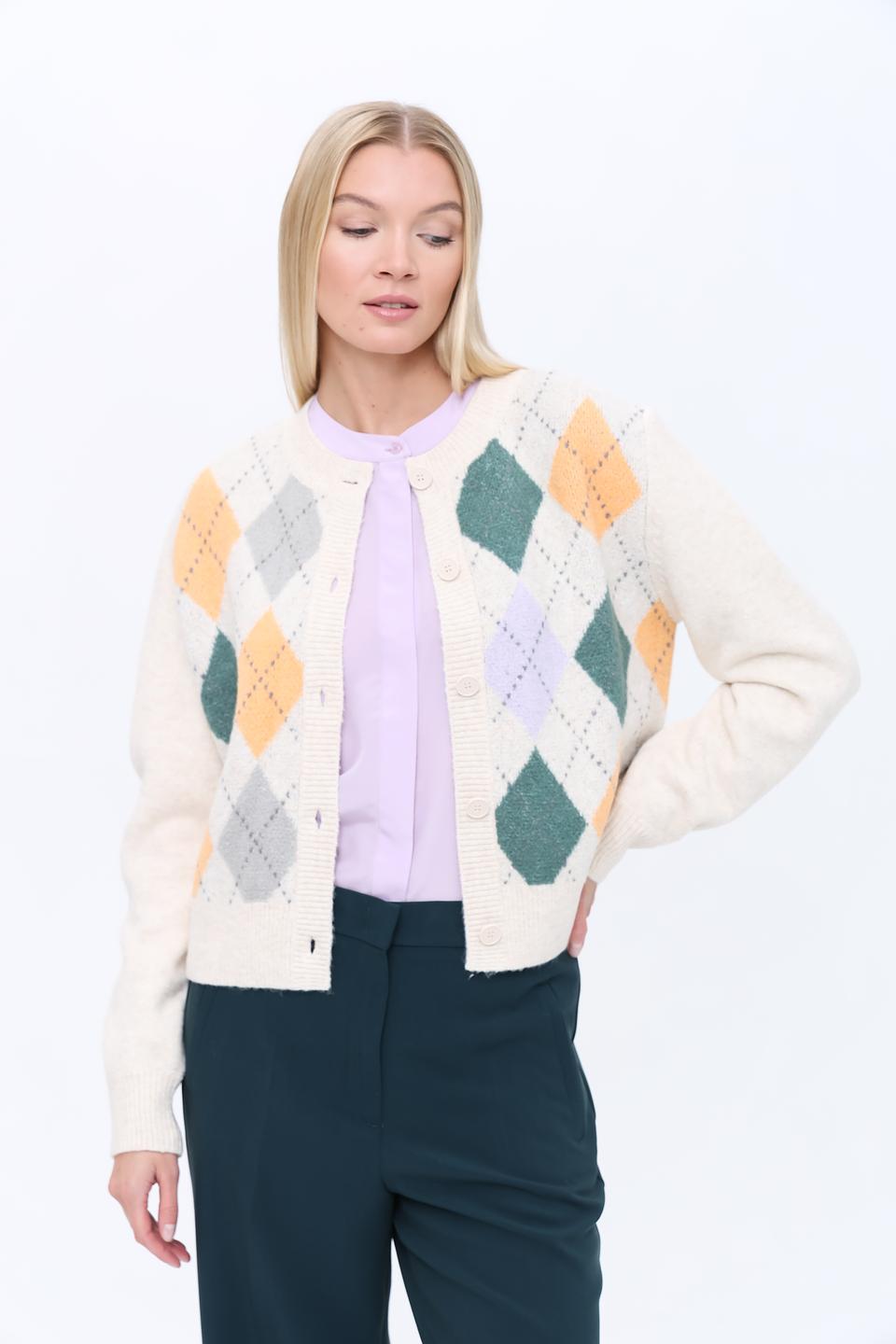 Жакет Tom Tailor denim в клетку