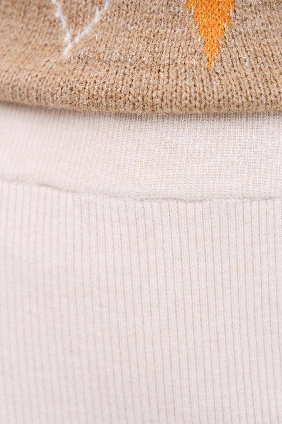 Юбка Broadway трикотажная бежевая