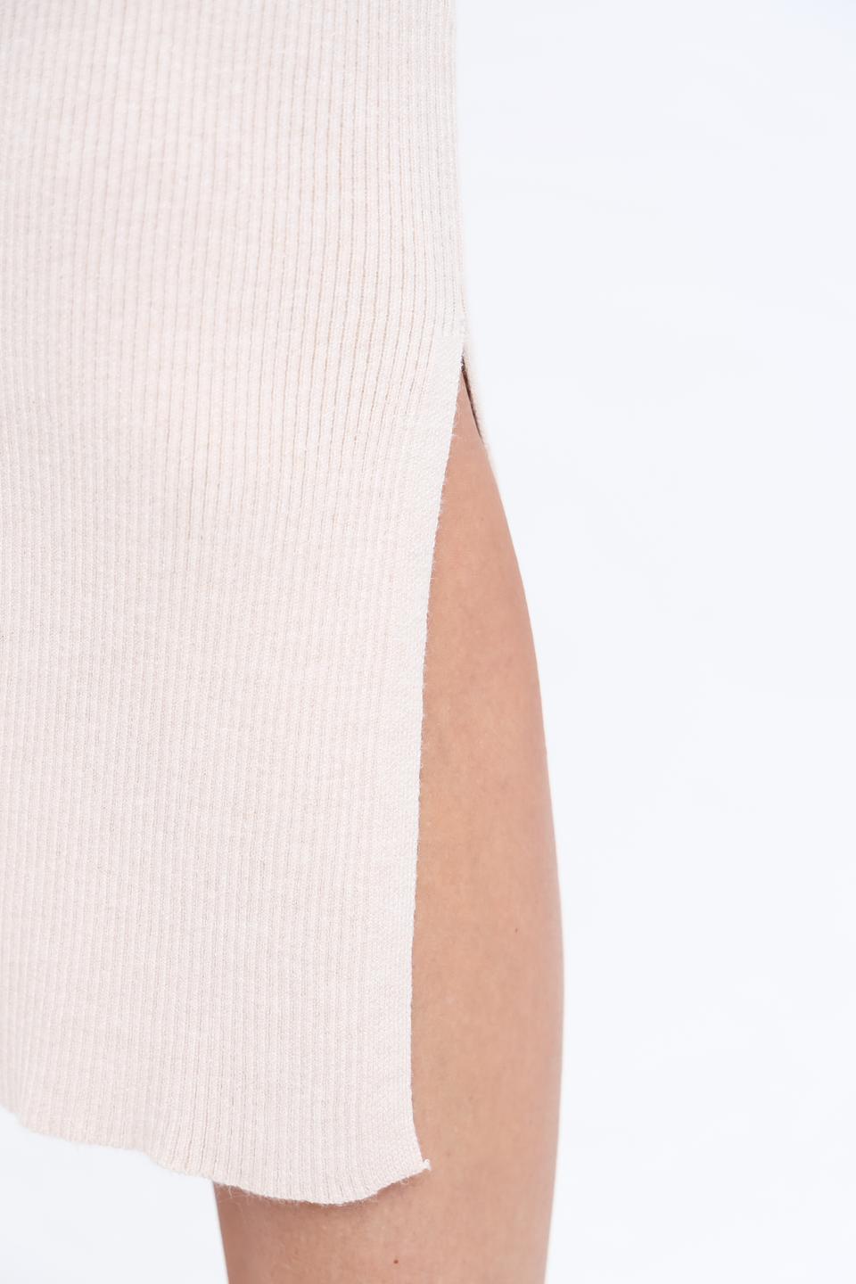 Юбка Broadway трикотажная бежевая