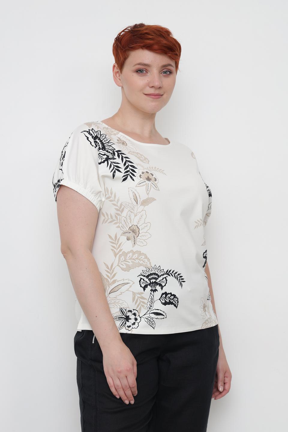 Блуза Taifun с цветочным принтом