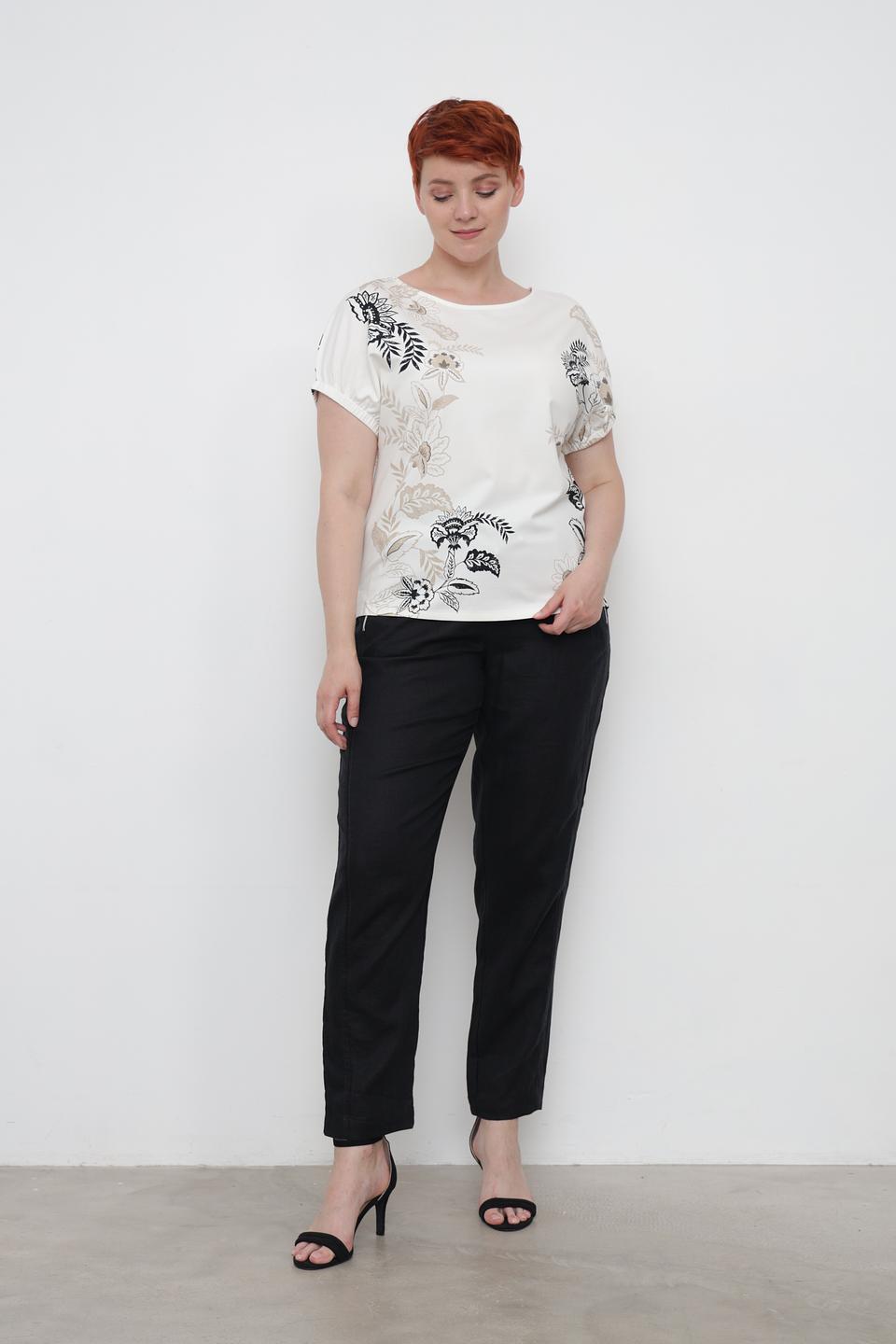 Блуза Taifun с цветочным принтом