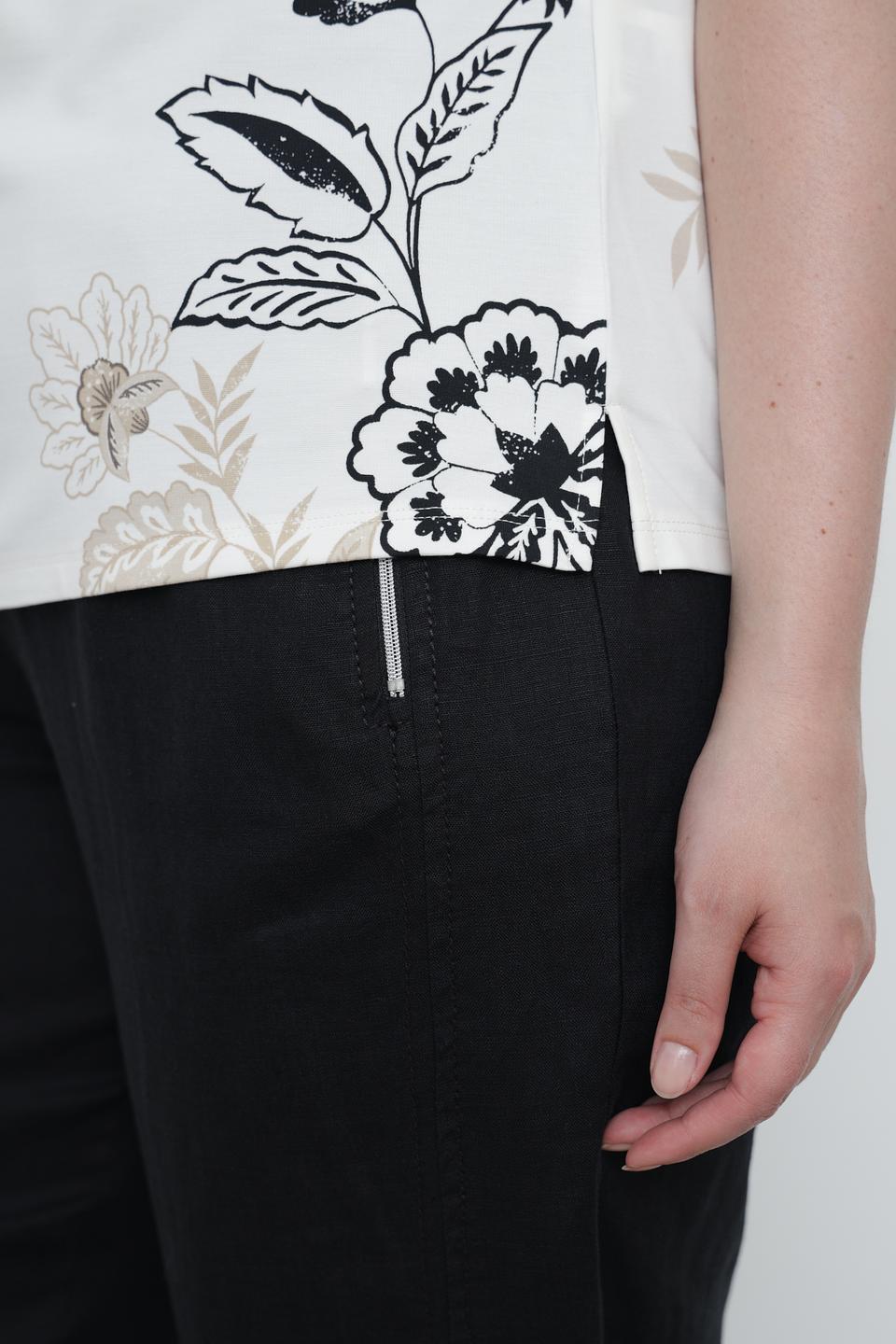 Блуза Taifun с цветочным принтом