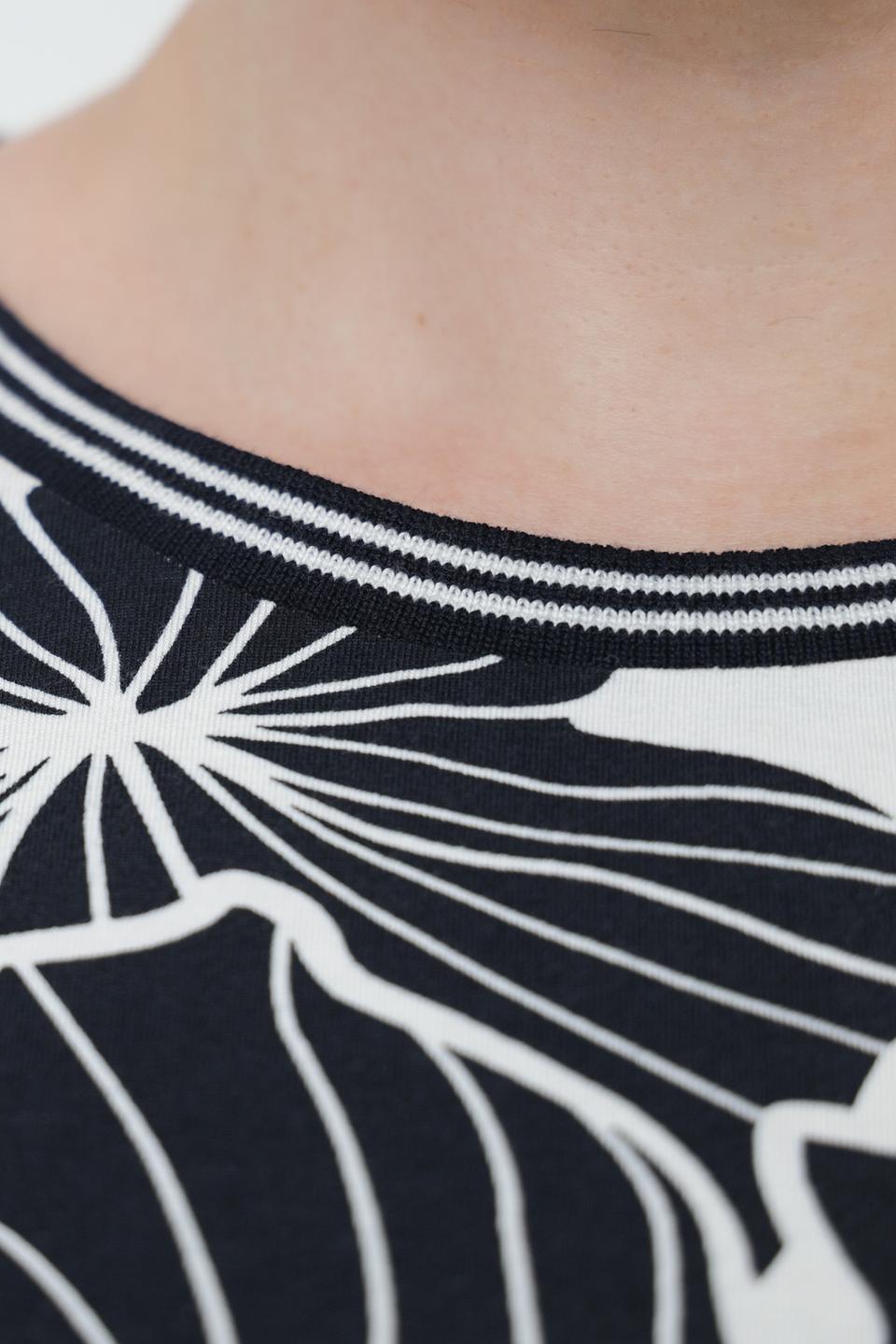 Блуза Frapp с цветочным принтом