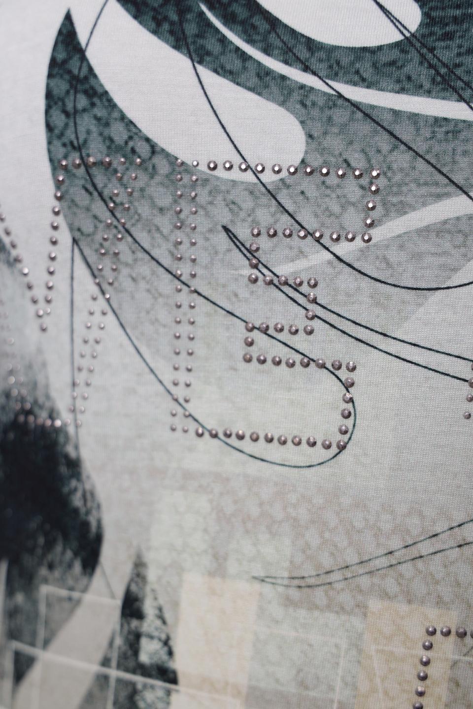 Футболка Frank Walder с принтом листьев