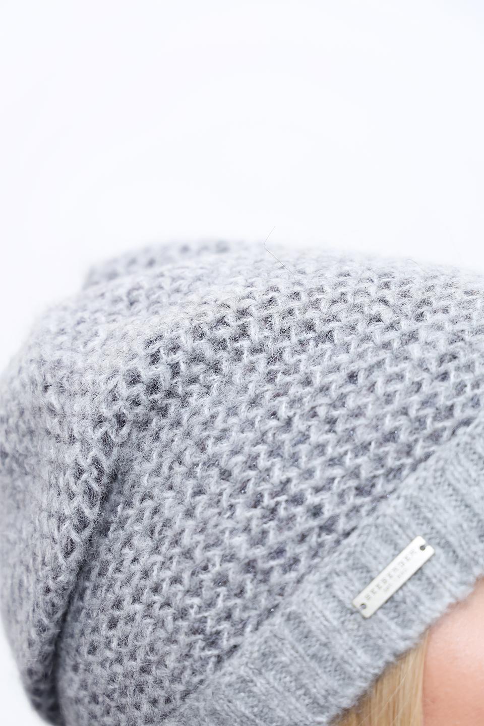 Шапка Seeberger серая