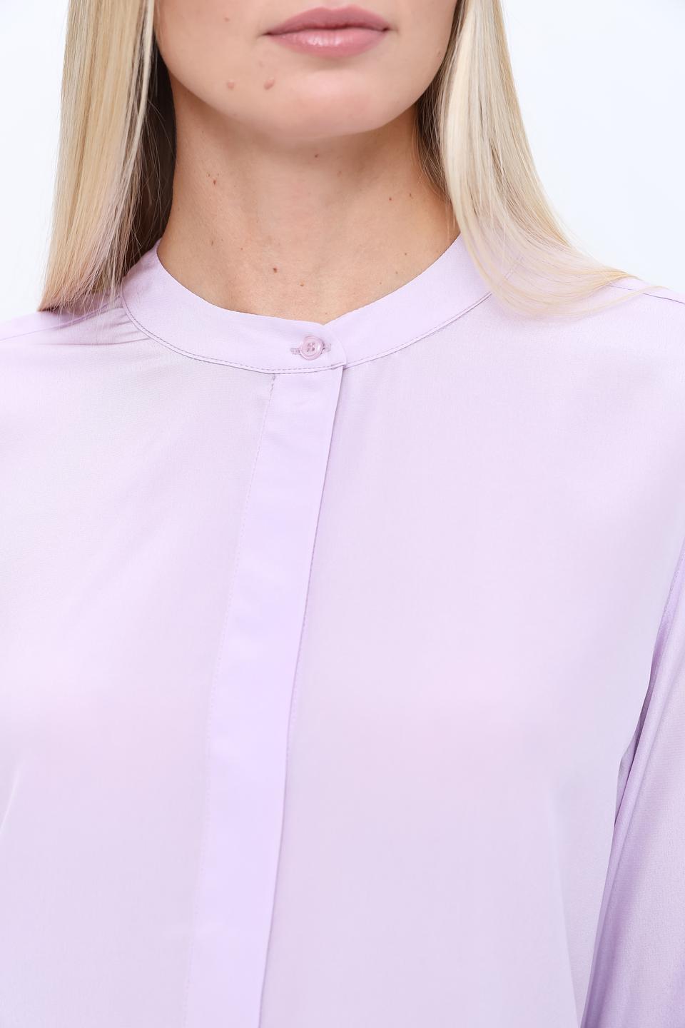 Блуза Bugatti шелковая лавандовая
