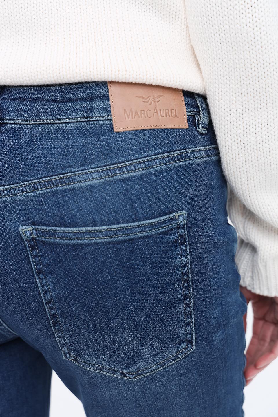 Джинсы Marc Aurel прямого кроя синие