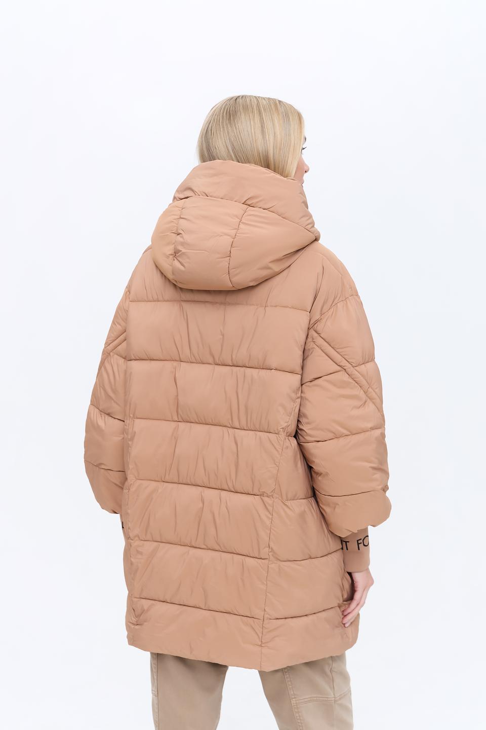 Куртка Marc Aurel стеганая бежевая