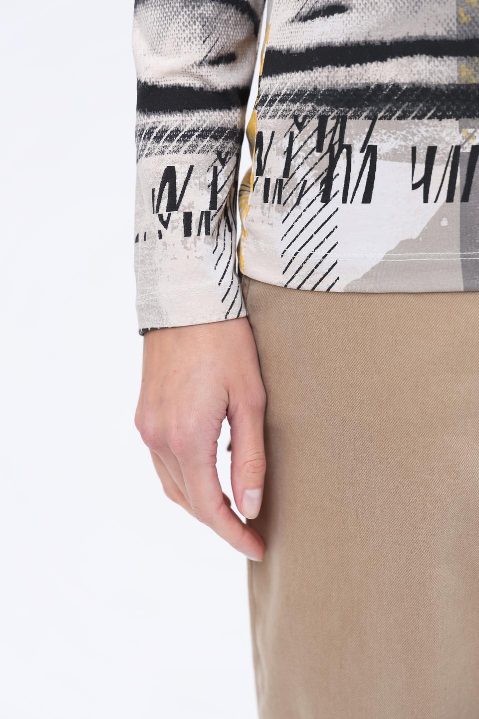 Лонгслив Olsen с принтом