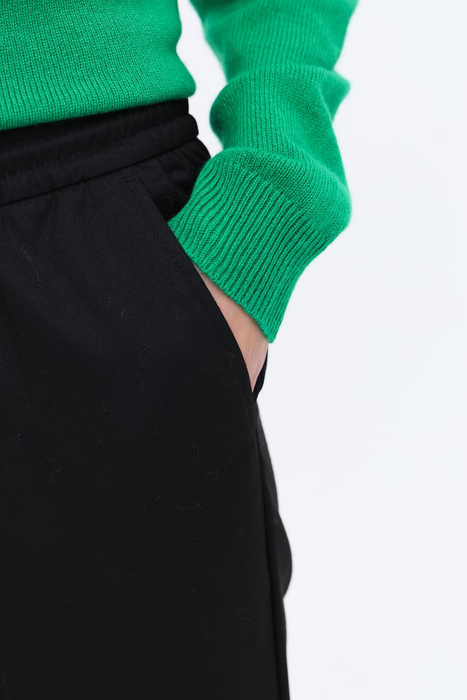 Брюки кюлоты Oui чёрные