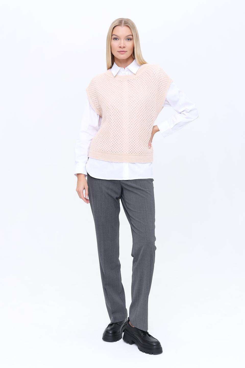 Жилет Marc Cain вязаный персиковый