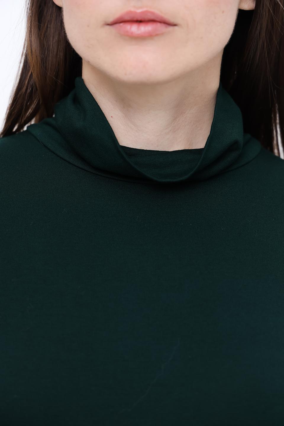 Водолазка More and More изумрудная