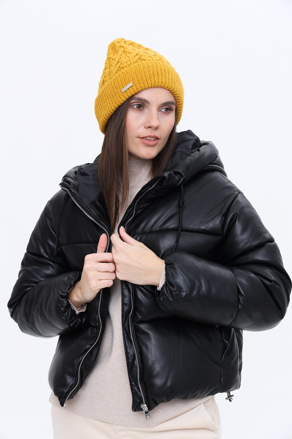 Шапка Seeberger горчичная