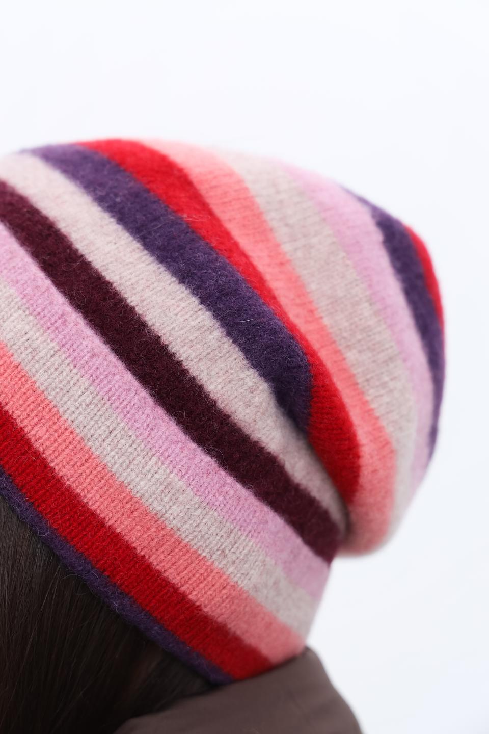 Шапка Seeberger полосатая