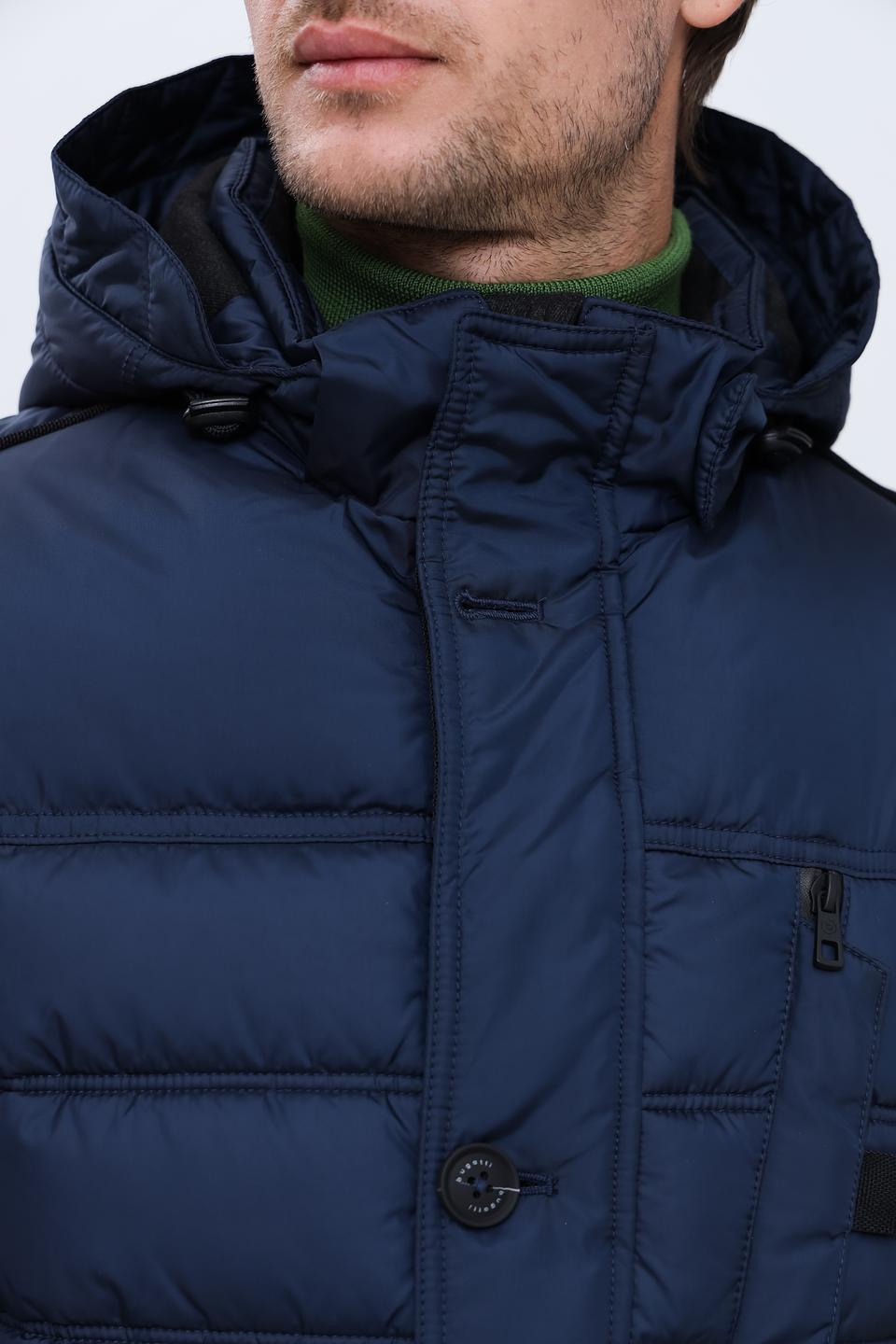 Куртка Bugatti стеганая синяя