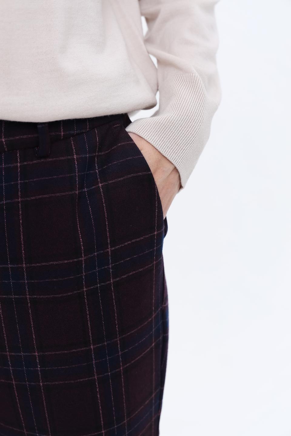 Брюки кл Gardeur в клетку