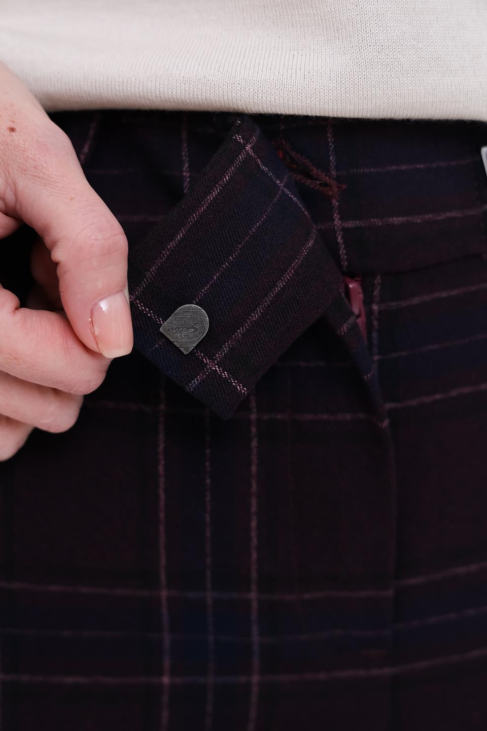 Брюки кл Gardeur в клетку