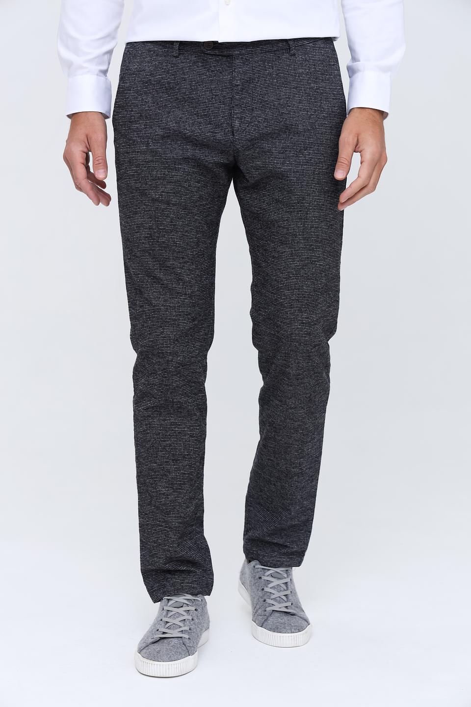Брюки Bugatti клетка серые
