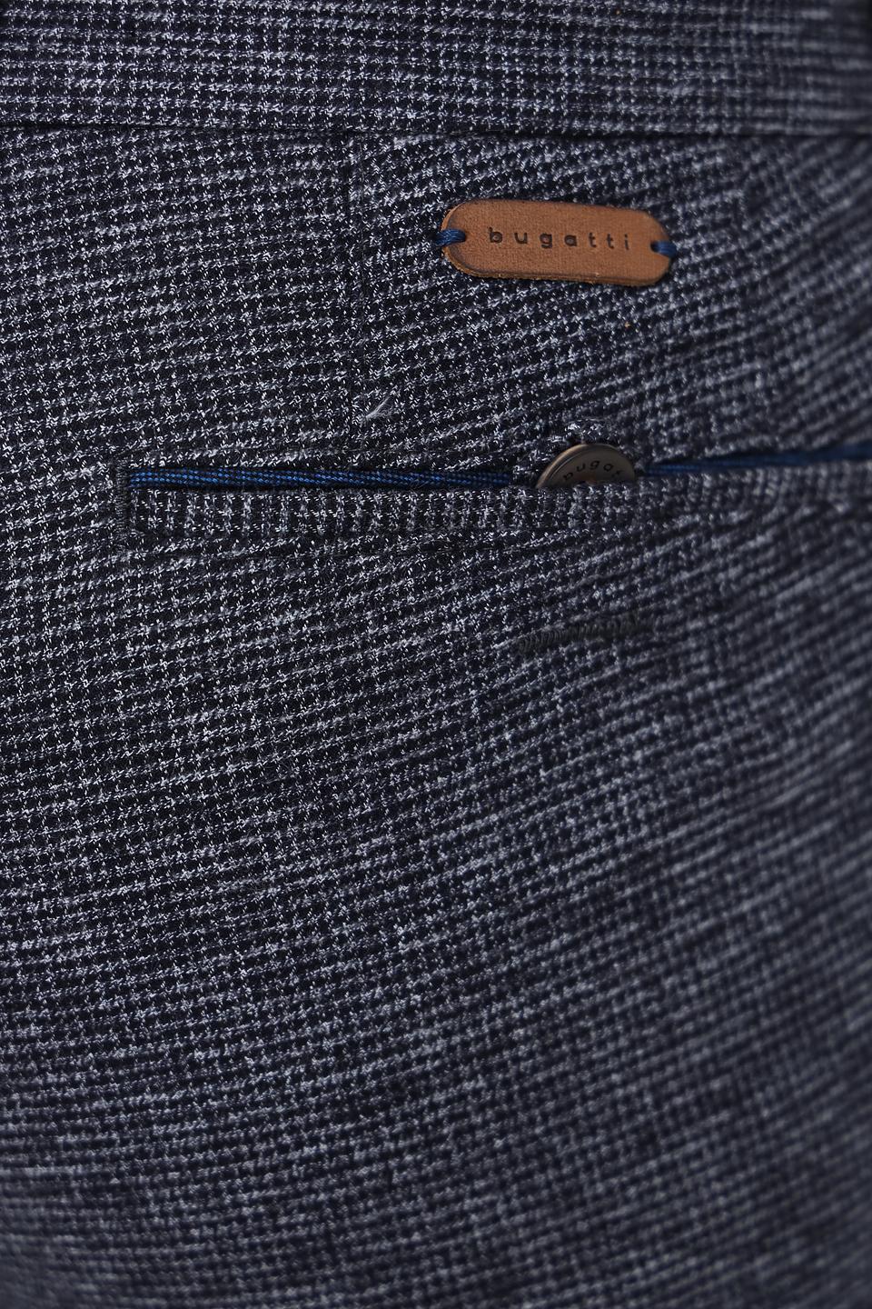 Брюки Bugatti клетка серые