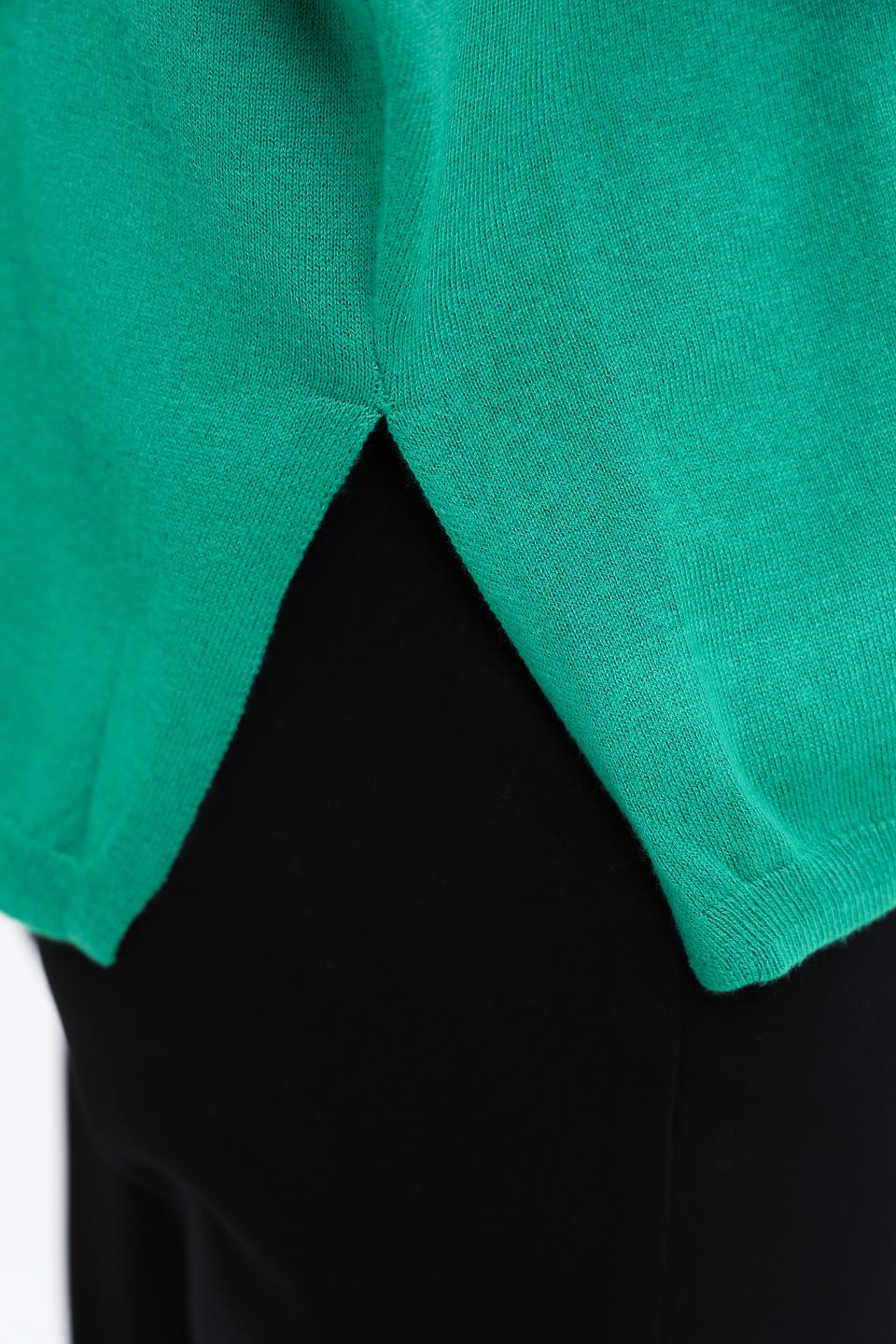 Пуловер Marc Aurel зелёный с горлом