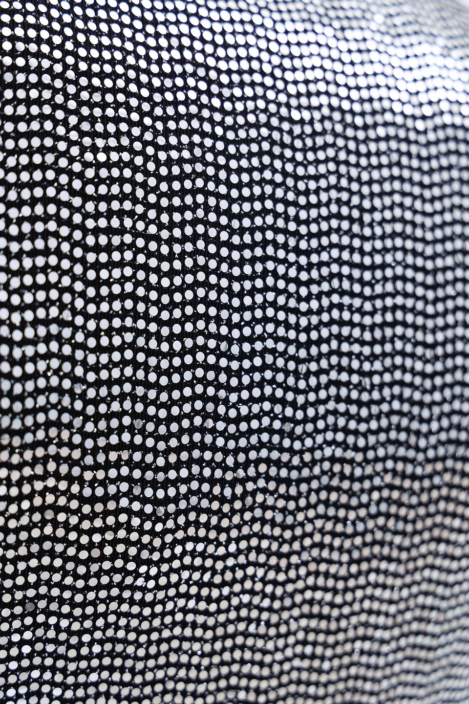 Водолазка Rich and Royal с пайетками серебристая