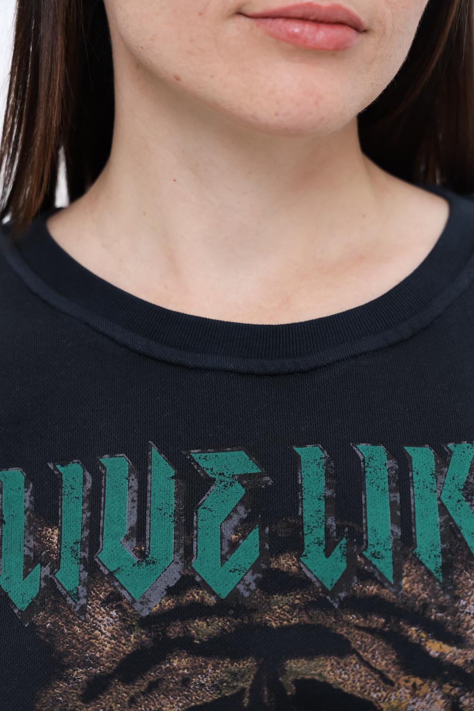 Пуловер Marc Aurel с тигром, тёмно-синий