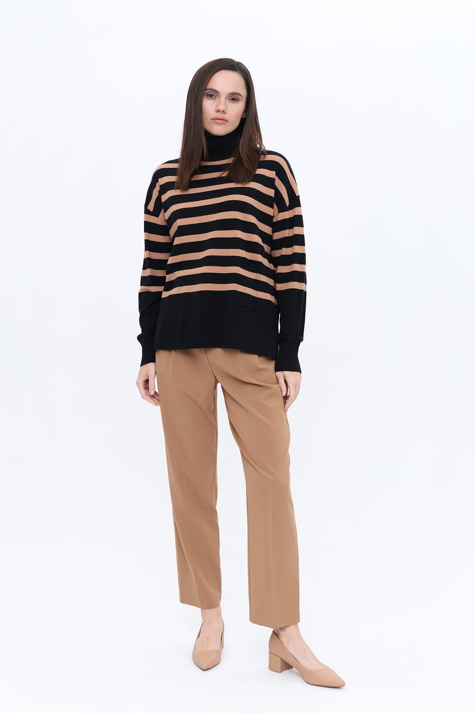 Пуловер Marc Aurel в полоску