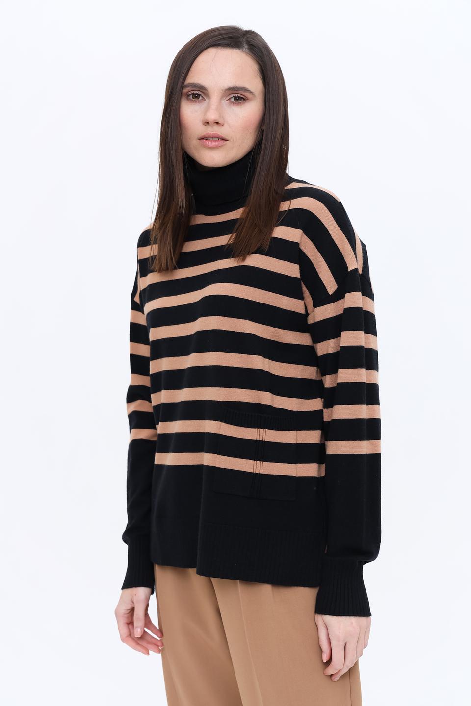 Пуловер Marc Aurel в полоску