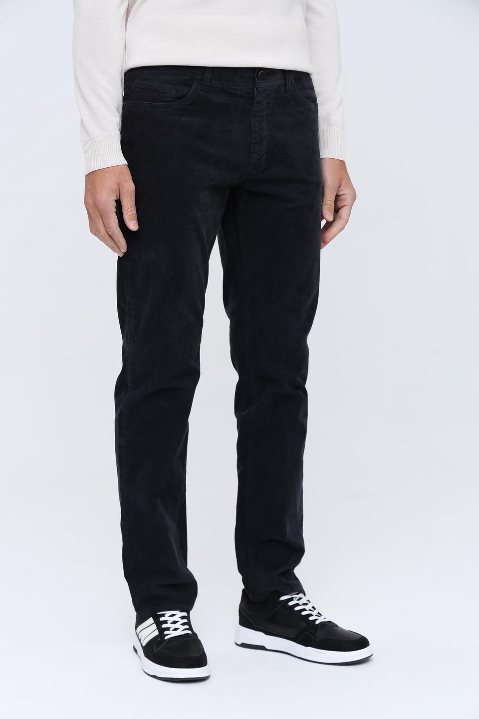 Брюки вельветовые Red Point чёрные
