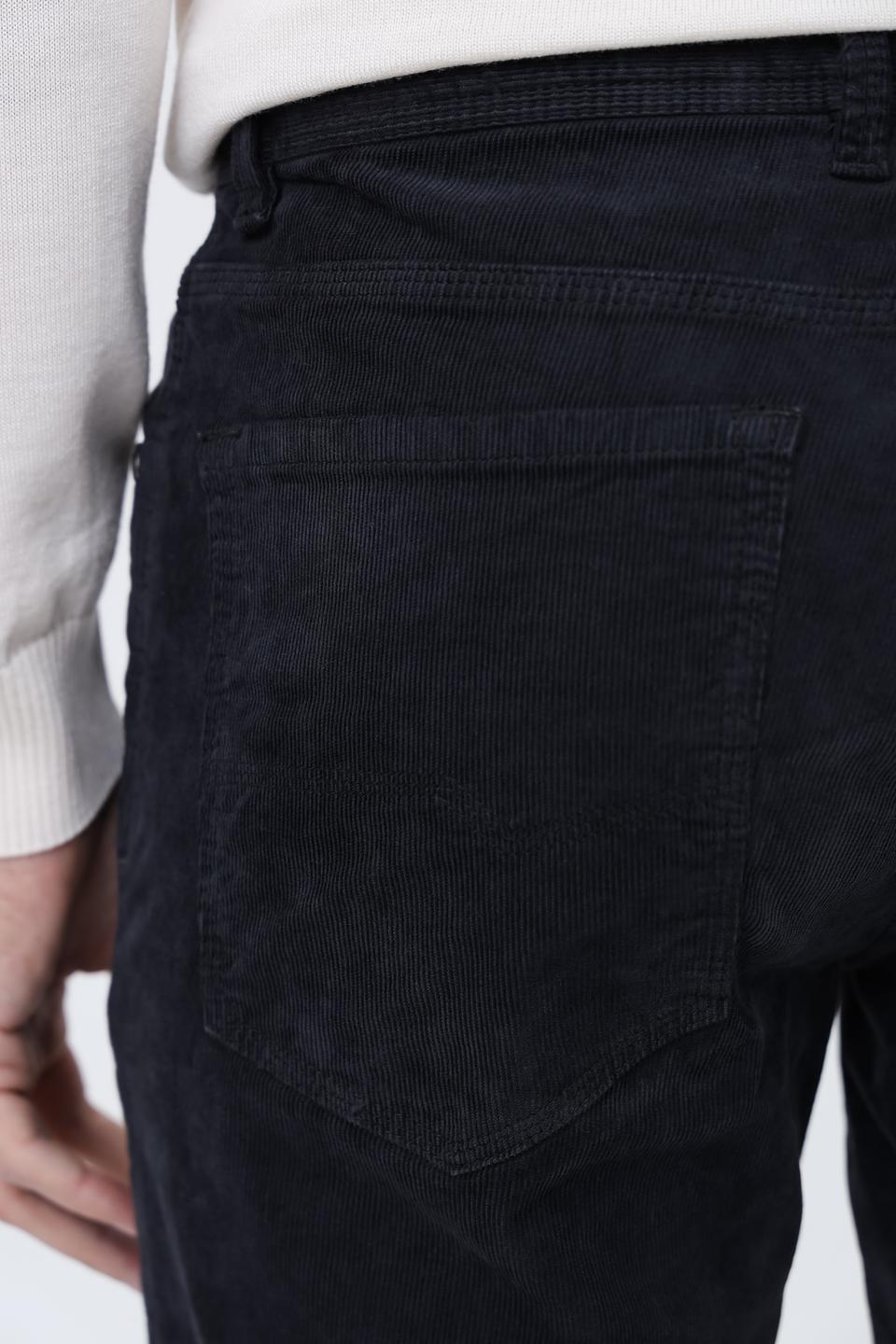 Брюки вельветовые Red Point чёрные