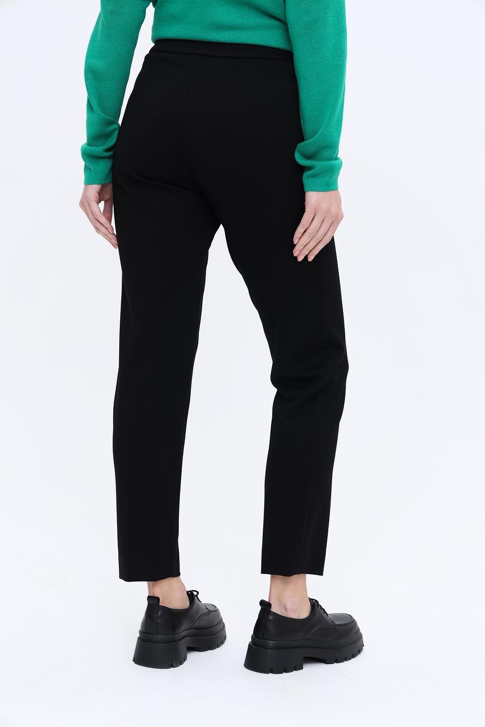 Брюки Kaos женские черные прямые