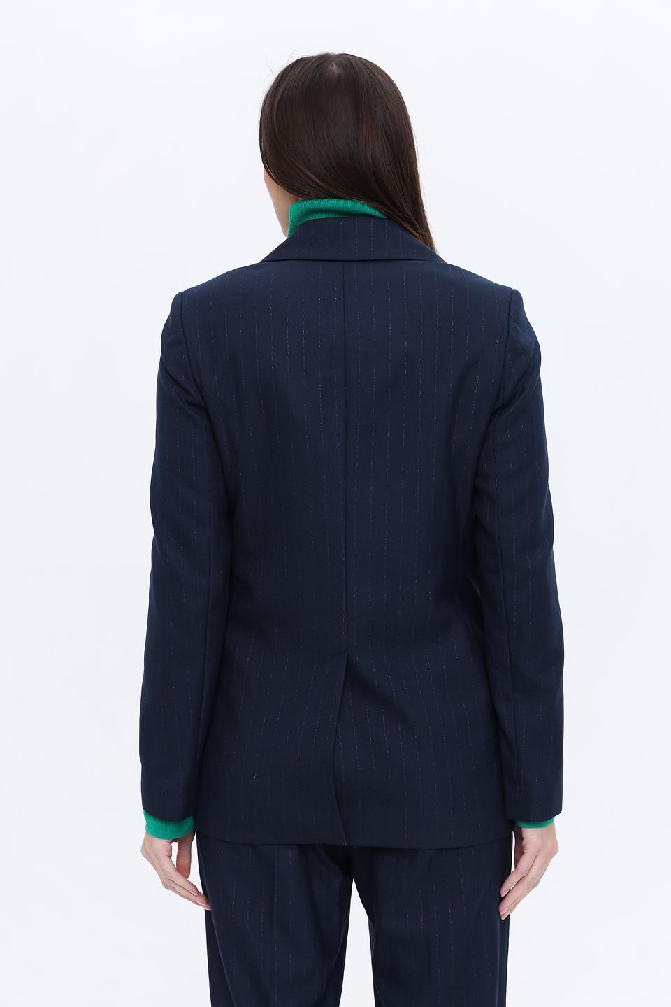 Жакет Kaos в полоску синий