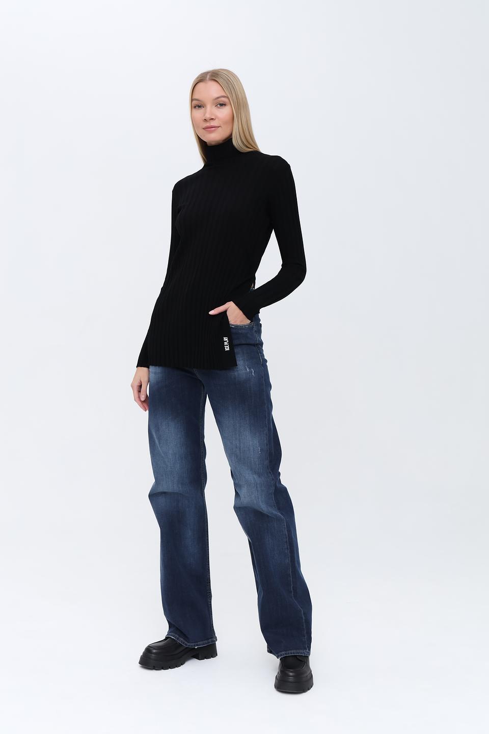 Джинсы Ice Play с потертостями