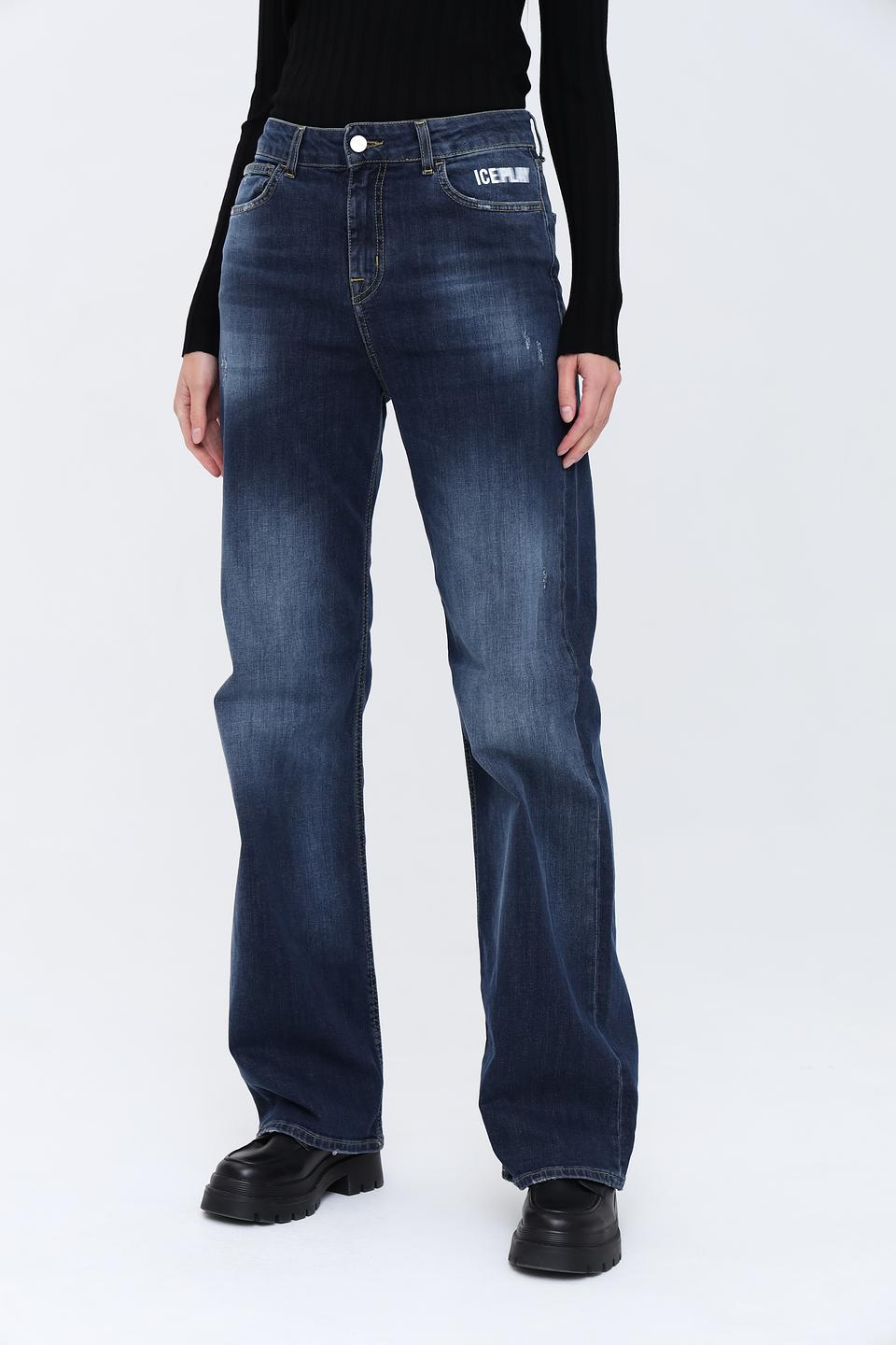 Джинсы Ice Play с потертостями