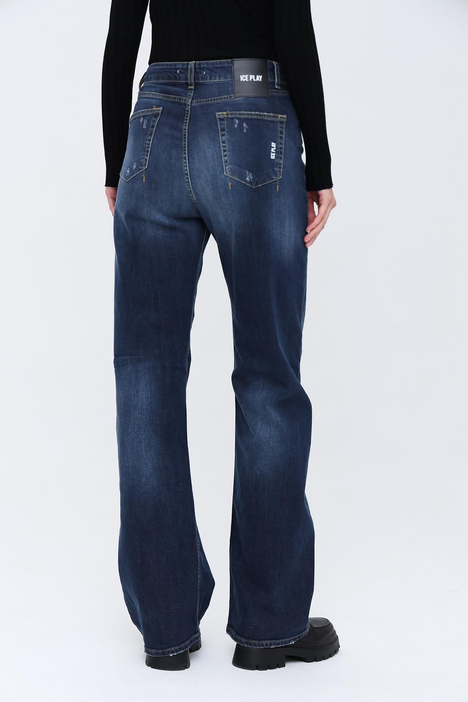 Джинсы Ice Play с потертостями