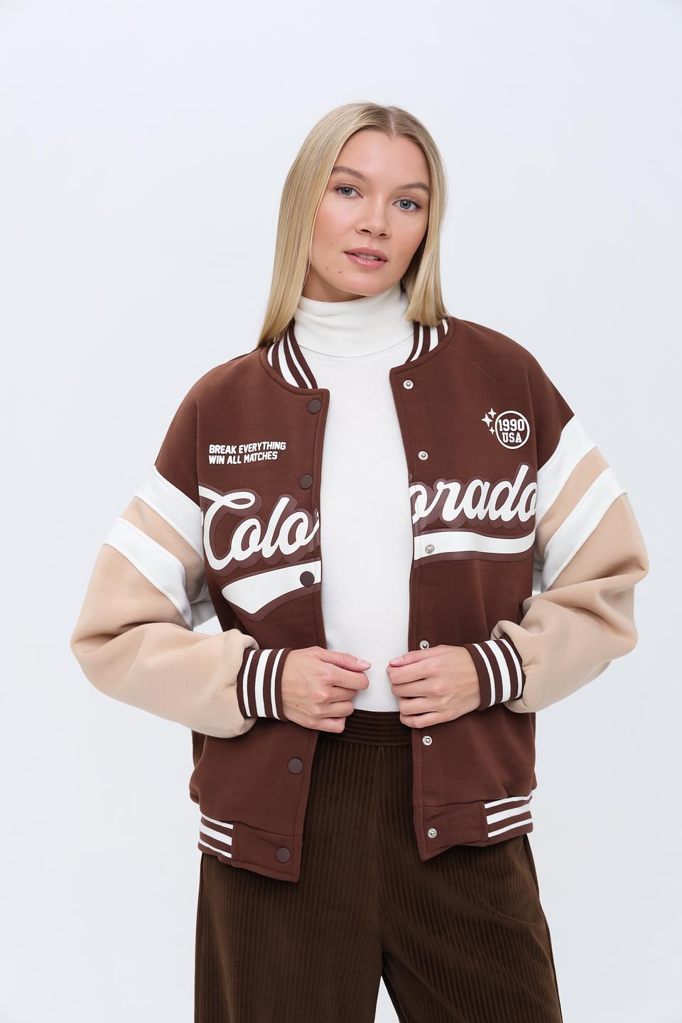 Толстовка Alcott Colorado коричневая