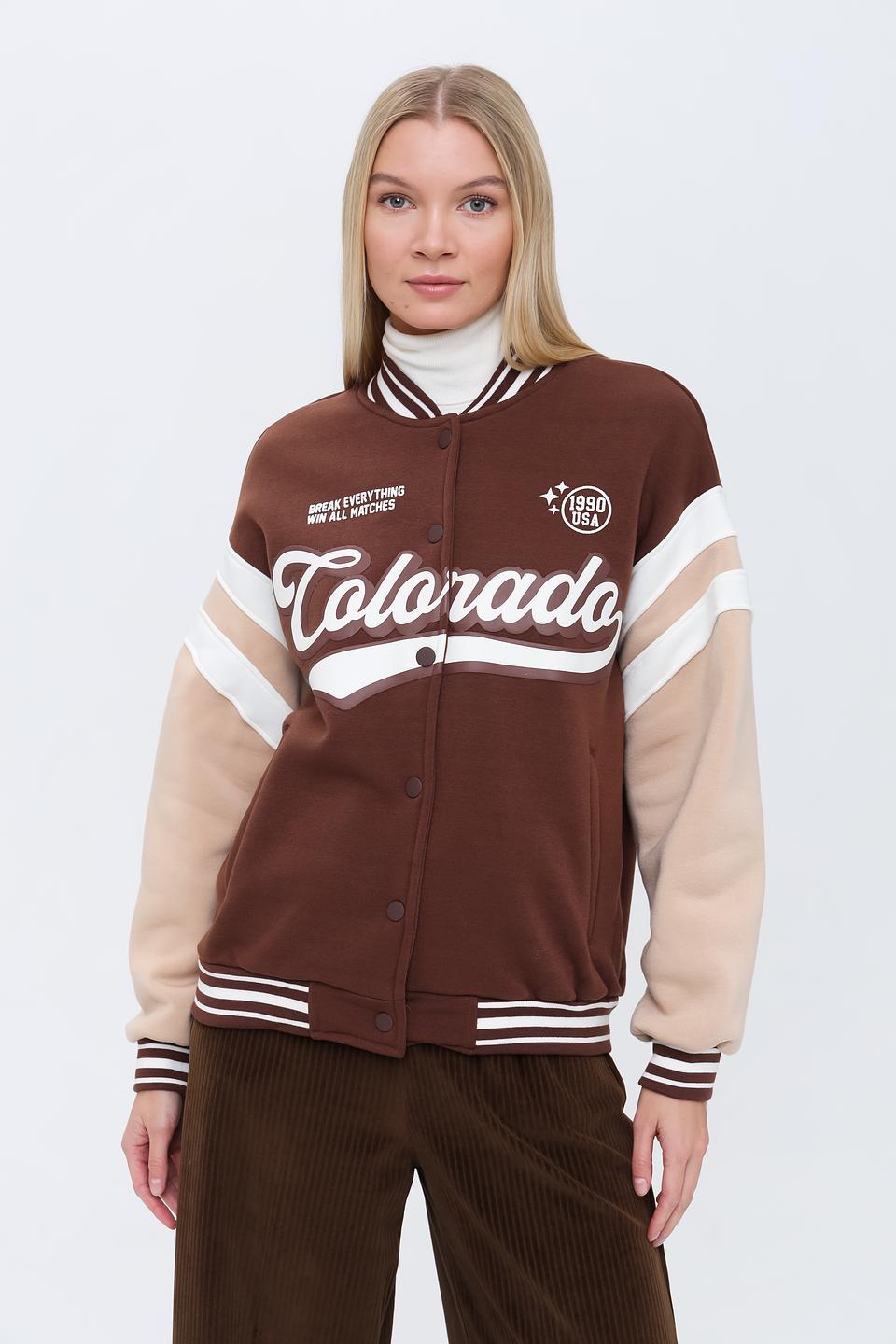 Толстовка Alcott Colorado коричневая