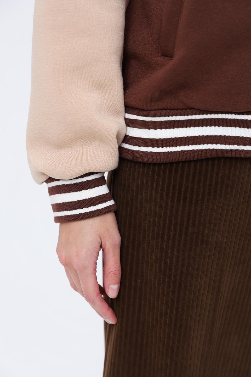 Толстовка Alcott Colorado коричневая