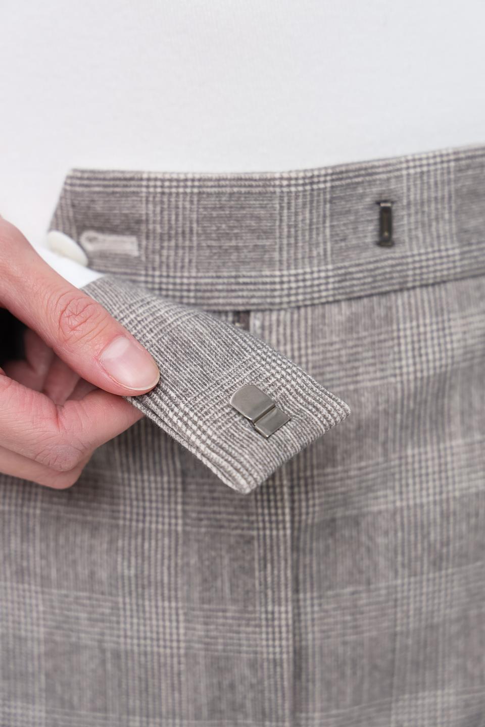 Брюки Circolo 1901 в клетку серые