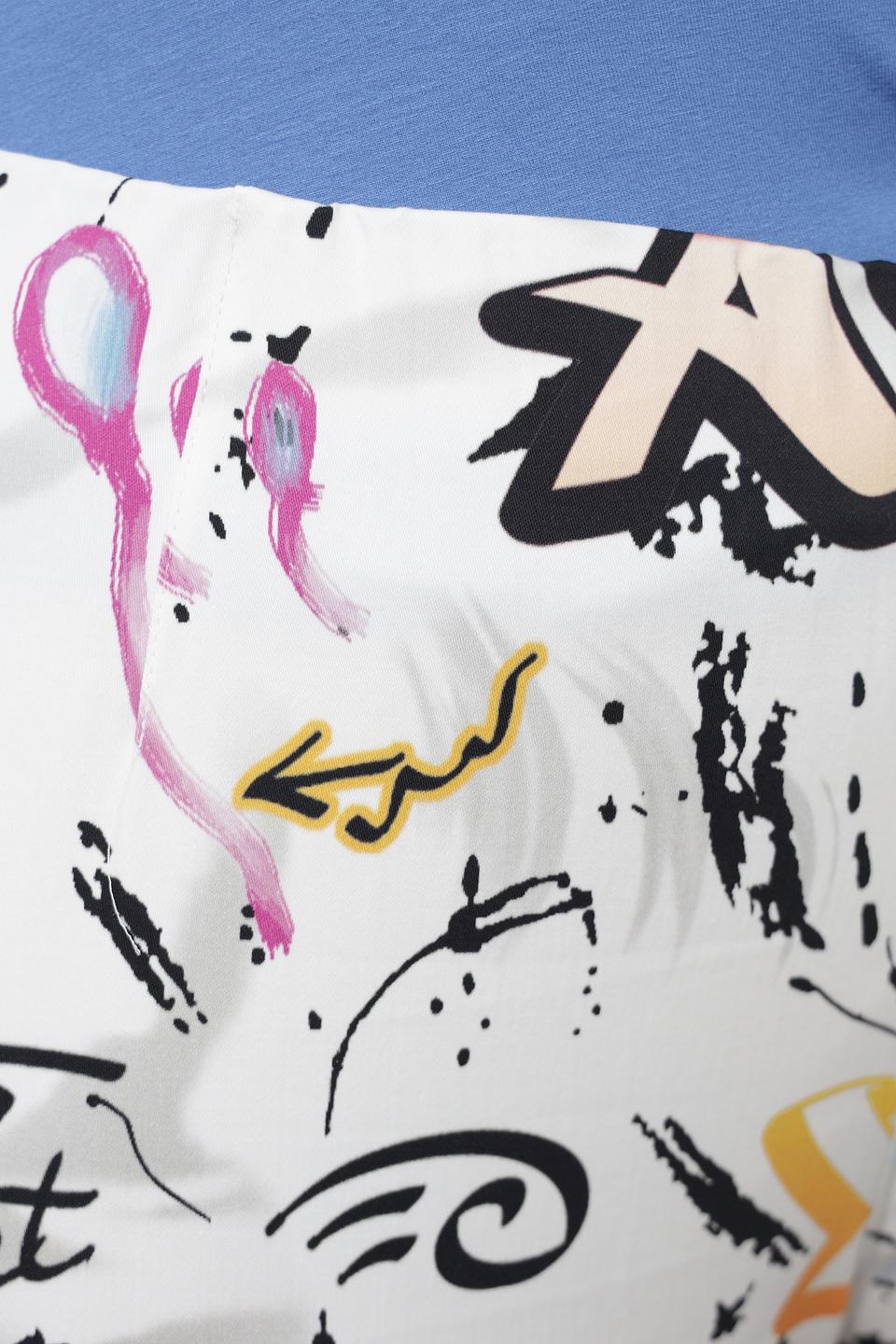 Брюки кюлоты Doris Streich с принтом