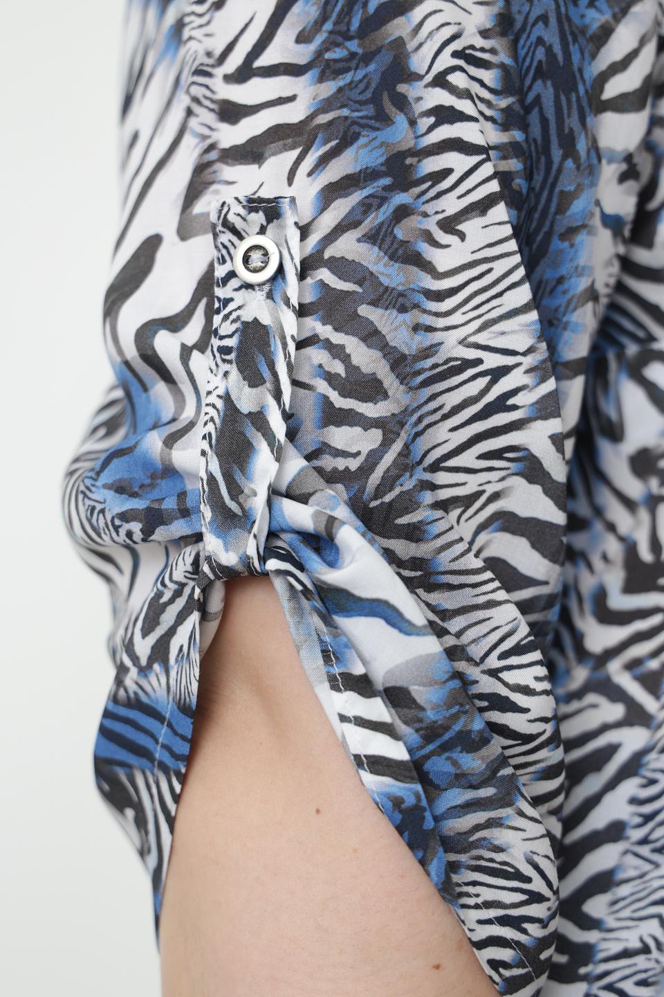 Блуза Doris Streich с принтом зебра